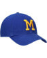 ფოტო #4 პროდუქტის Men's Royal Milwaukee Brewers 1970 Logo Cooperstown Collection Clean Up Adjustable Hat