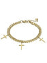 Gold-plated double bracelet Harley Gold Bracelet MCB23085G
