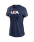 ფოტო #2 პროდუქტის Women's Nolan Arenado Navy USA Baseball 2023 World Baseball Classic Name and Number T-shirt