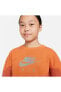 Фото #4 товара Детская толстовка Nike Air Big Kids' (для девочек) из французского футбольного трикотажа Çocuk