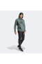 Фото #1 товара Толстовка женская Adidas Essential Fi Bos Hd для повседневного использования, зеленая