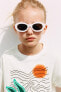 Фото #1 товара Солнцезащитные очки в овальной пластмассовой оправе ZARA