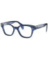 RX0880 Unisex Square Eyeglasses