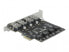 Фото #4 товара Delock 90509 - PCIe - USB 3.2 Gen 1 (3.1 Gen 1) - PCIe 2.0 - China - 5 Gbit/s - 0 - 40 °C