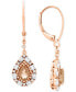 Garnet Teardrop Drop Earrings (1-1/2 ct. t.w.) in Sterling Silver (Also in Blue Topaz, Pink Morganite, Peridot & Citrine)