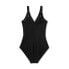 Фото #5 товара Women's UPF 50 Waist Detail Over the Shoulder One Piece Swimsuit - Aqua Green