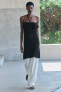 Pointelle knit dress with knot