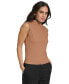 Women's Funnel-Neck Sleeveless Top