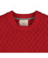 Men's Organic Cotton Herringbone Cable Sweater