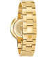 Часы Bulova Rubiyat Diamond Gold-Tone