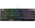 Фото #3 товара MSI VIGOR GK30 RGB MEMchanical Gaming Keyboard ' DE Layout - MECH. Membrane switches - 6-Zone RGB Lighting - RGB Mystic Light - water repellent keyboard design' - Full-size (100%) - USB - Mechanical - QWERTZ - RGB LED - Black