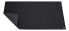 Deltaco GAM-081 - Black - Monochromatic - Rubber - Gaming mouse pad