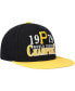Фото #3 товара Men's Black Pittsburgh Pirates World Series Champs Snapback Hat