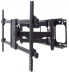 Manhattan TV & Monitor Mount - Wall - Full Motion - 1 screen - Screen Sizes: 37-75" - Black - VESA 200x200 to 800x400mm - Max 75kg - LFD - Tilt & Swivel with 3 Pivots - Lifetime Warranty - 75 kg - 94 cm (37") - 2.29 m (90") - 200 x 200 mm - 800 x 400 mm - Black