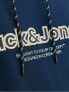 Фото #6 товара Спортивное худи Jack & Jones JORLAKEWOOD Relaxed Fit в небесно-синем цвету