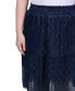 ფოტო #4 პროდუქტის Petite Tiered Mesh Plisse Skirt