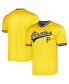 Фото #2 товара Men's Yellow Pittsburgh Pirates Cooperstown Collection Team Jersey