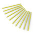 Фото #1 товара Straight goldpin 1x40 connector with 2,54mm pitch - yellow - 10pcs. - justPi
