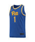 Фото #3 товара Men's #1 Royal Pitt Panthers Team Replica Basketball Jersey