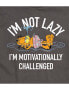 ფოტო #3 პროდუქტის Hybrid Apparel Garfield Lazy Mens Short Sleeve Tee