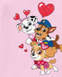 Toddler PAW Patrol Valentine's Day Tee - Pink 5T