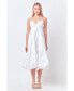 Фото #2 товара Women's Balloon Dress with Strappy Back Detail