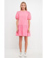 Фото #3 товара Платье English Factory Mini Dress Mixed Media для женщин