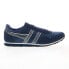 Gola Monaco Ballistic CMA216 Mens Blue Canvas Lifestyle Sneakers Shoes