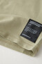 Фото #3 товара Комплект из мягкой ткани, толстовка с короткими рукавами и шорты ZARA
