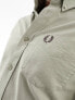Fred Perry oxford shirt in warm grey