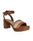 Фото #1 товара Women's Norann Memory Foam Block Heel Platform Sandals
