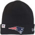 Фото #1 товара мужская шапка черная трикотажная New Era NFL Beanie American Football Hat Winter Patriots Seahawks Raiders Chiefs 49ers Black