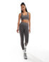 Фото #1 товара ASOS 4505 Icon seamless rib gym legging in steel grey