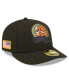 Фото #1 товара Men's Black Chicago Bears 2022 Salute To Service Low Profile 59FIFTY Fitted Hat
