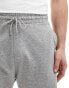 Фото #4 товара ASOS DESIGN shorter length skinny shorts in grey marl