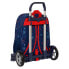 SAFTA With Trolley Evolution Spider-Man Neon Backpack