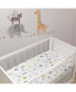 Фото #3 товара Animal Jungle Soft 100% Cotton Jersey Baby Fitted Crib Sheet