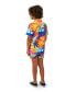 ფოტო #3 პროდუქტის Little Boys 2 Pc Summer Shirt and Shorts Set