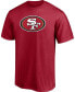 Фото #2 товара Men's George Kittle Scarlet San Francisco 49ers Player Icon Name and Number T-shirt
