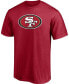 ფოტო #2 პროდუქტის Men's George Kittle Scarlet San Francisco 49ers Player Icon Name and Number T-shirt