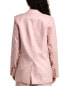 Nicholas Ayla Double-Breasted Linen Blazer Women's Pink 2