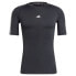 ფოტო #4 პროდუქტის ADIDAS Techfit 3 Stripes short sleeve T-shirt