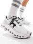 ON Cloudmonster running trainers in white