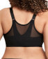 Фото #2 товара Women's Full Figure Plus Size MagicLift Front Close Posture Back Support Bra 1265