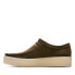 Фото #5 товара Clarks Wallabee Cup 26174037 Mens Green Oxfords & Lace Ups Casual Shoes