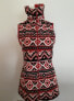 Фото #2 товара American Living Women's Zip Front Mock Neck Vest Tribal Red XS