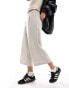 Фото #1 товара Vero Moda culotte trousers in stone