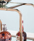 Фото #2 товара Mada Art Deco Mirrored Bar Cart