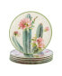 Фото #1 товара Desert Beauty Melamine Plate Set, 6 Piece