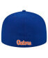 Фото #4 товара Головной убор New Era мужской кепи Florida Gators Throwback 59fifty в цвете Royal